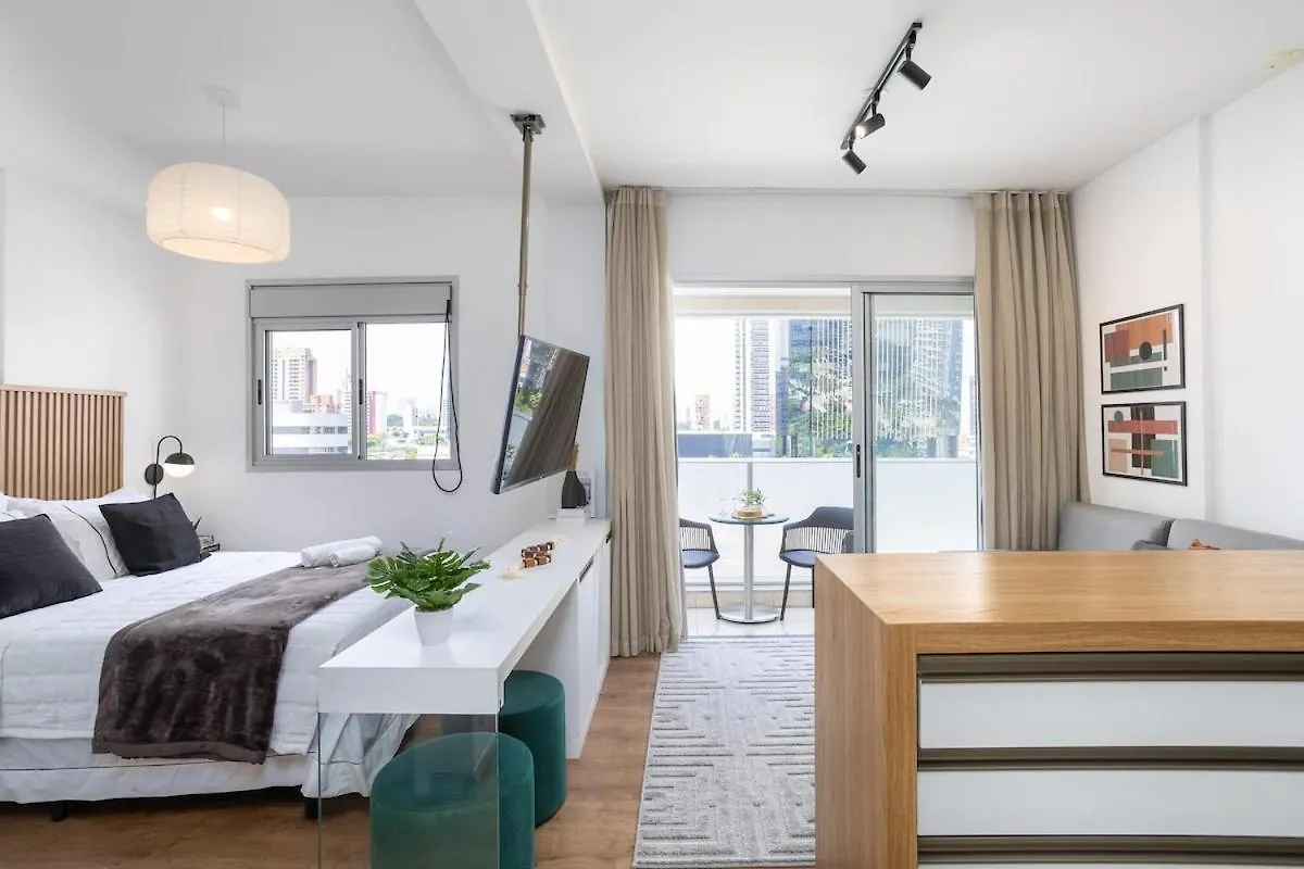Apartamento Completo E Confortavel Na Av Chucri Zaidan Sao Paulo